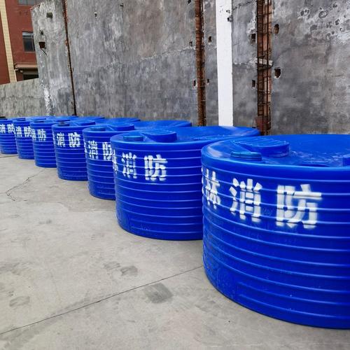 临安pe消防集水桶 杭州森林消防水箱5吨集雨桶抗老化雨水收集水箱